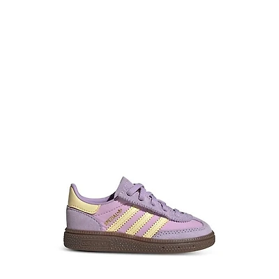 adidas Toddler's Handball Spezial Sneakers Lilac/Yellow Lilas, Toddler Suede