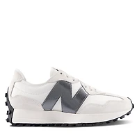 New Balance Women's 327 Sneakers Sea Salt/Castlerock White Misc, Leather