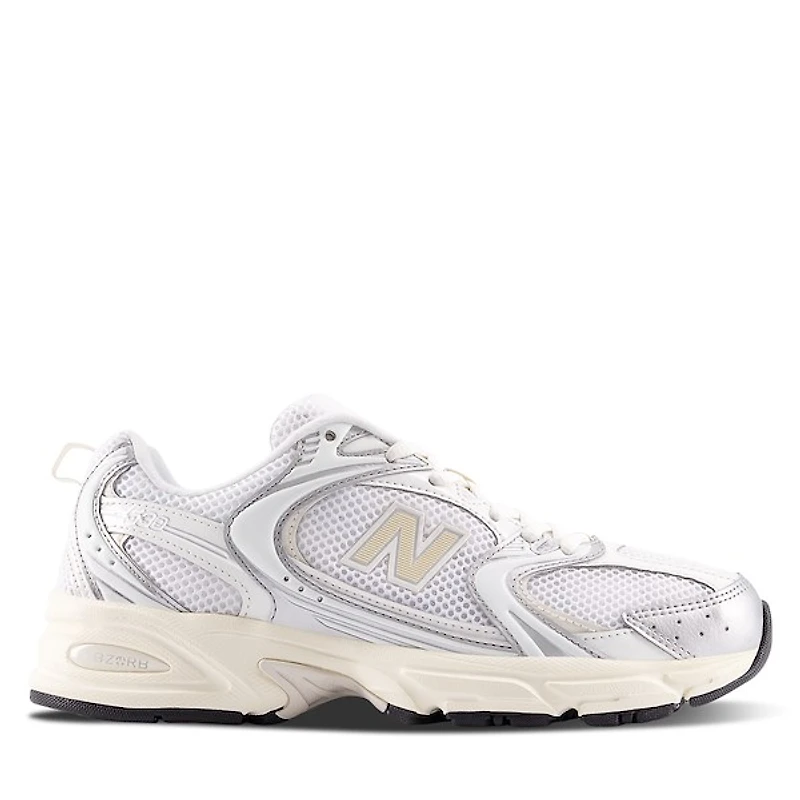 New Balance 530 Sneakers White/Linen Naturel, Womens / Mens Leather