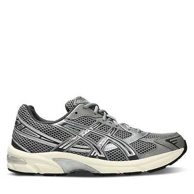 ASICS Men's GEL-1130 Sneakers Dark Gray/Cream Gris, Leather
