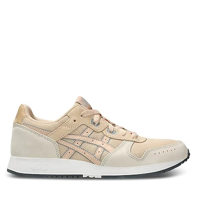 ASICS Women's Lyte Classic Sneakers Light Rose/Cream, Suede
