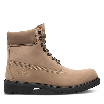 Timberland Men's 6-Inch Premium Waterproof Boots White Os, Leather