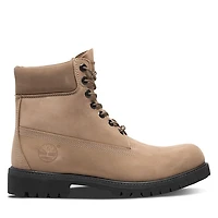 Timberland Men's 6-Inch Premium Waterproof Boots White Os, Leather