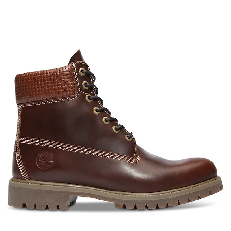 Timberland Men's 6-Inch Premium Waterproof Boots Brown, Leather