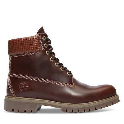 Timberland Men's 6-Inch Premium Waterproof Boots Brown, Leather