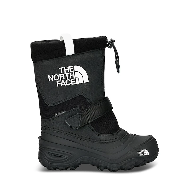 The North Face Toddler/Little Kid/Big Kid Alpenglow Extreme Winter Waterproof Boots Black, Leather
