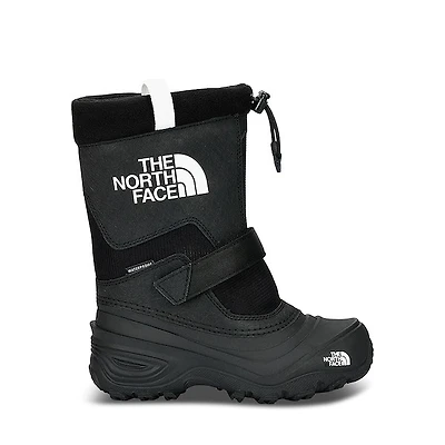 The North Face Toddler/Little Kid/Big Kid Alpenglow Extreme Winter Waterproof Boots Black, Leather