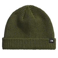 The North Face Fisherman Beanie Hat in Green, Polyester