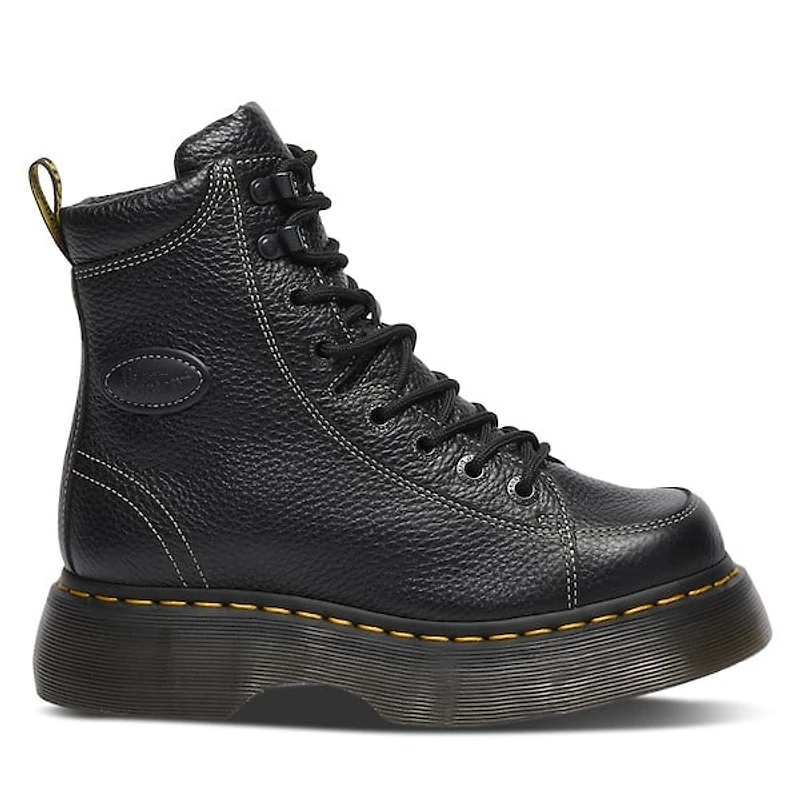 Dr. Martens Women's Buzz Lace-Up Boots Black, Leather