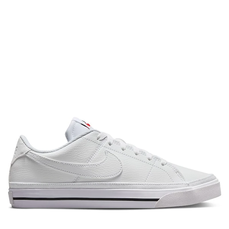 Nike Women's Court Legacy Next Nature Sneakers White Black, Leather