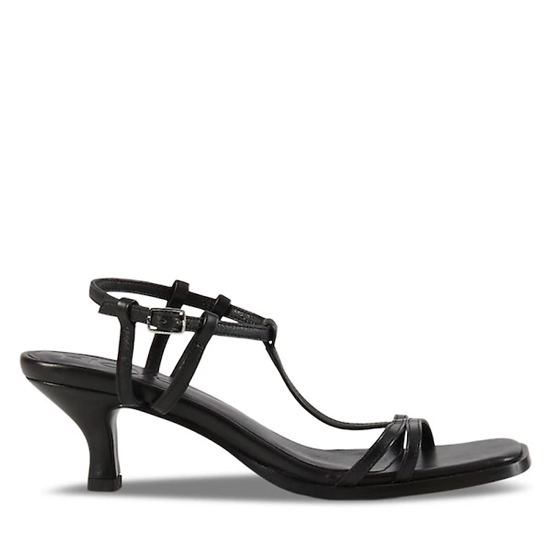 Floyd Women's Bella Heeled Sandals Black, Leather