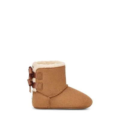 UGG Baby/Toddler Bailey Bow Boots Beige, Months), Suede