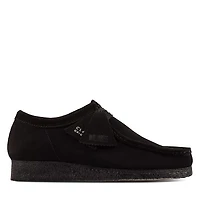 Clarks Originals Women's Wallabee Moccasin Shoes Black, Leather