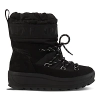 Pajar Women's Galaxy Winter Waterproof Boots Black, Nubuck