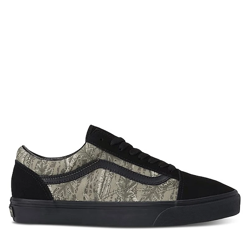 Vans Men's Old Skool Sneakers Kaki, Canvas