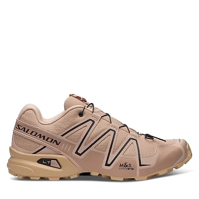 Salomon Speedcross 3 Satin Sneakers Rose/Peach Peche, Womens / Mens Rubber