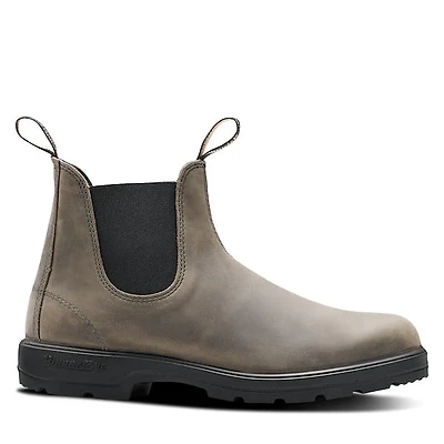 Blundstone Men's 2446 Classic Chelsea Boots Clay Gris, Leather