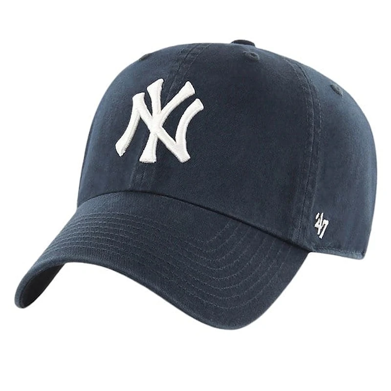 '47 Brand New York Yankees Clean Up Cap in Marine, Cotton