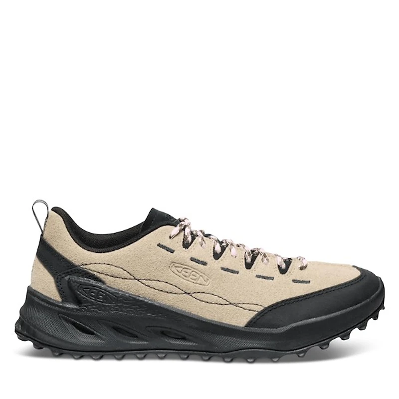 KEEN Women's Jasper Zionic Sneakers Beige/Pink, Leather