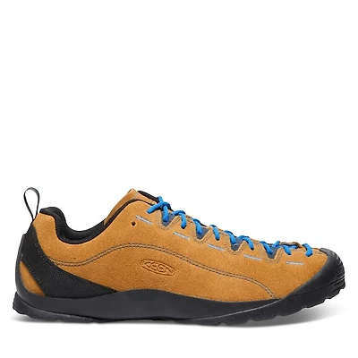 KEEN Women's Jasper Suede Sneakers Rust/Blue Rouille, Leather