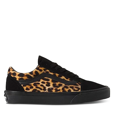 Vans Old Skool Sneakers Imprime Black, Womens / Mens Canvas