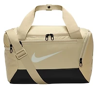 Nike Brasilia 9.5 Duffel Bag in Khaki Beige, Polyester