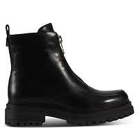 Floyd Women's Rosalie Zip-Front Boots Black, Leather