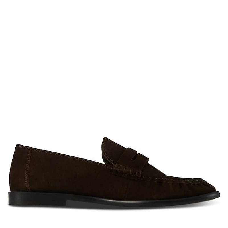 Floyd Women's Matilda Suede Loafers Espresso Brun, Leather