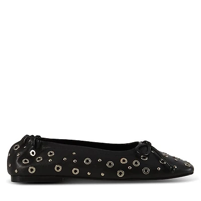 Floyd Women's Sydney Ballet Flats Black, Leather
