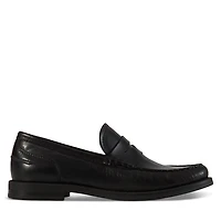 Floyd Women's Lea Loafers Black, Leather