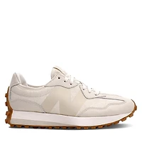 New Balance Women's 327 Sneakers Linen II Naturel, Suede