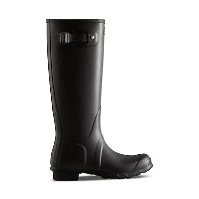 Hunter Women's Original Tall Waterproof Boots Black, Polyester
