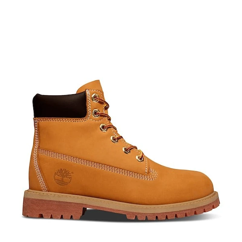 Timberland Big Kid's 6 Inch Waterproof Boots Ble, Kid Leather