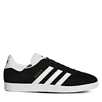 adidas Gazelle Sneakers Black White, Womens / Mens Nubuck