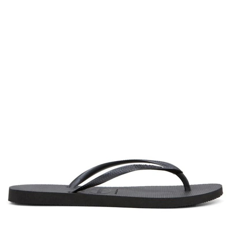 Havaianas Women's Slim Flip Flops Black, / EU Rubber