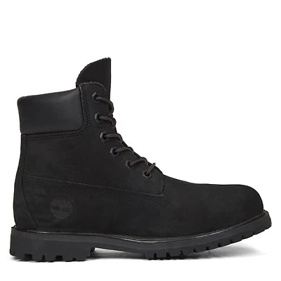 Timberland Women's 6-Inch Premium Waterproof Boots Black Misc, Leather
