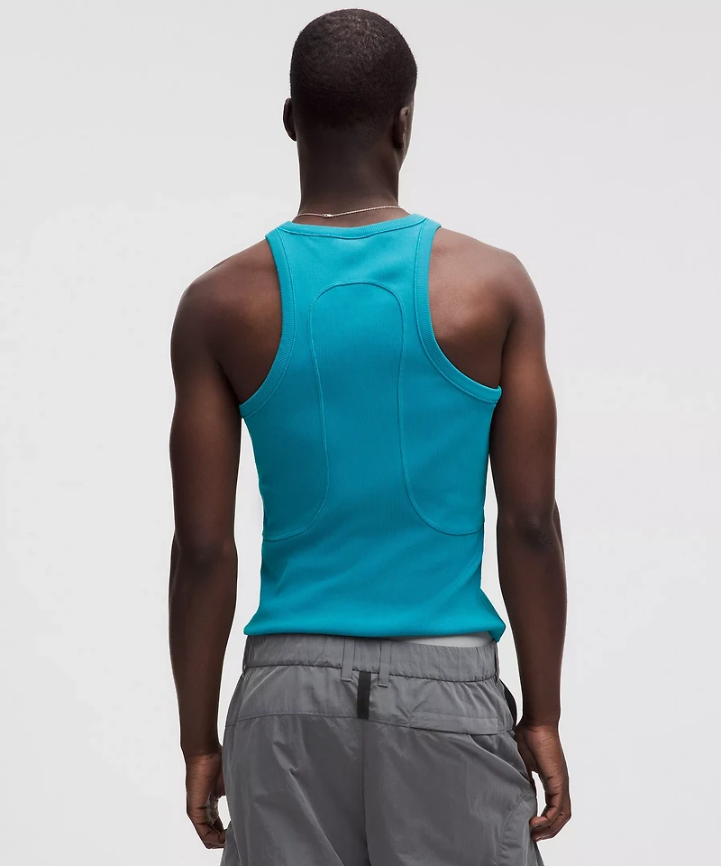 Ribbed Cotton Tight-Fit Tank *SLNSH Collection | Men's Sleeveless & Tops