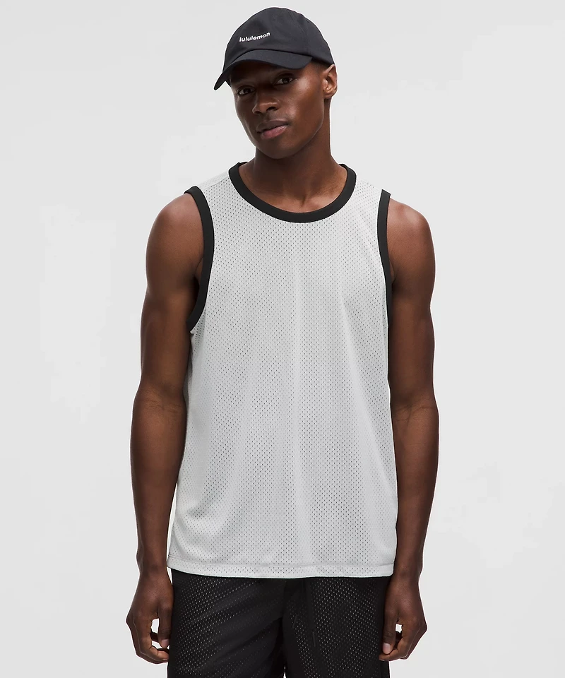 Double Layered Mesh Tank Top | Men's Sleeveless & Tops
