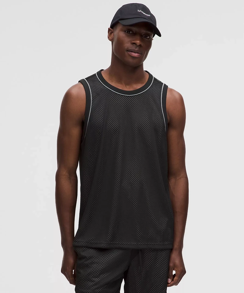 Double Layered Mesh Tank Top | Men's Sleeveless & Tops