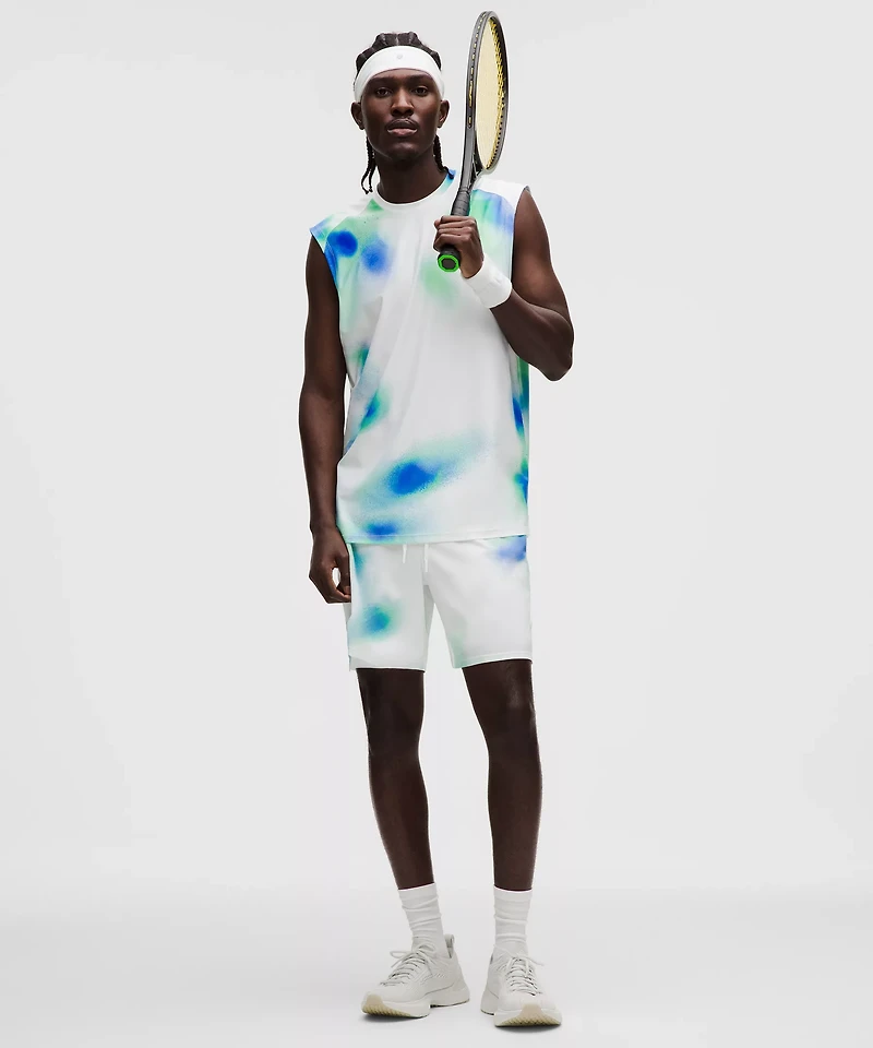 Ventilated Sleeveless Tennis Shirt