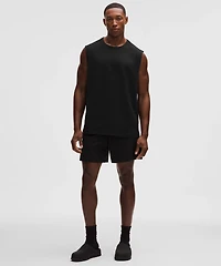 Mesh Soft Jersey Sleeveless Tank Top