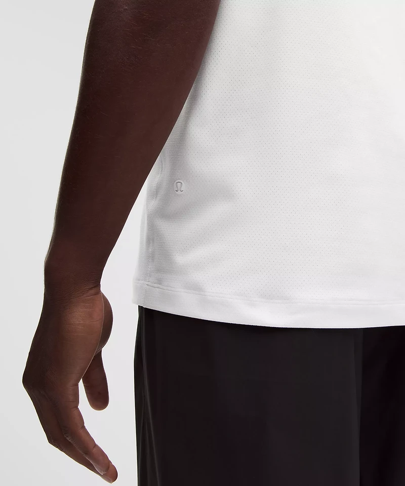 Mesh Soft Jersey Sleeveless Tank Top