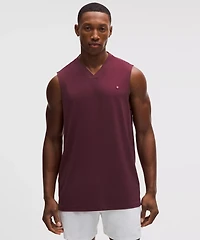 Mesh-Panelled Tennis Sleeveless Shirt