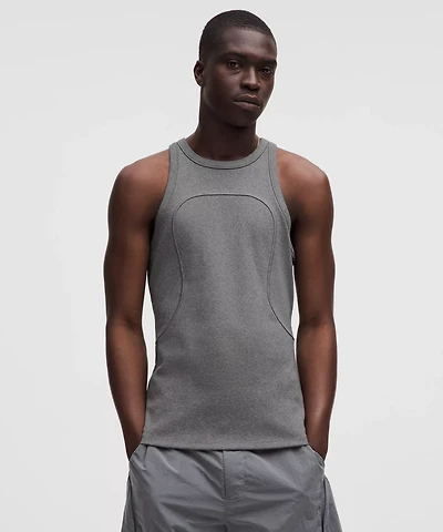 Ribbed Cotton Tight-Fit Tank Top *SLNSH Collection | Men's Sleeveless & Tops