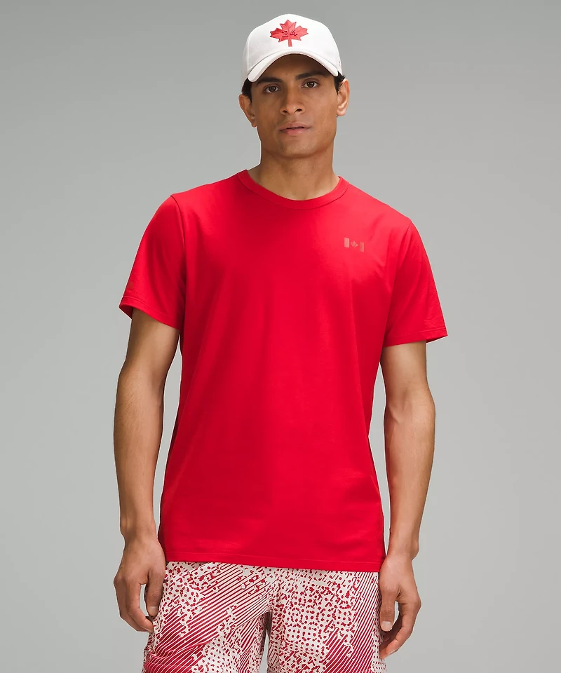 Team Canada lululemon Fundamental T-Shirt *COC Logo | Men's Short Sleeve Shirts & Tee's