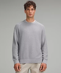 Textured Knit Crewneck Sweater | Men's Sweaters