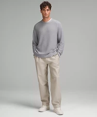 Textured Knit Crewneck Sweater | Men's Sweaters