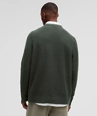 Textured Knit Crewneck Sweater | Men's Sweaters