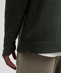 Textured Knit Crewneck Sweater | Men's Sweaters