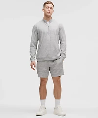 Textured Double-Knit Cotton Half Zip | Men's Hoodies & Sweatshirts
